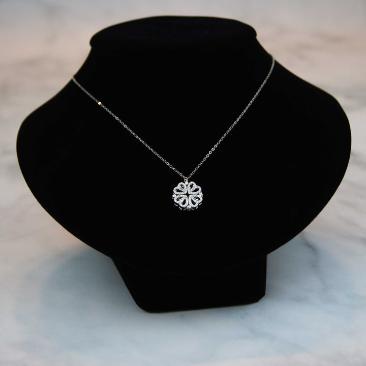Clover Hearts Necklace