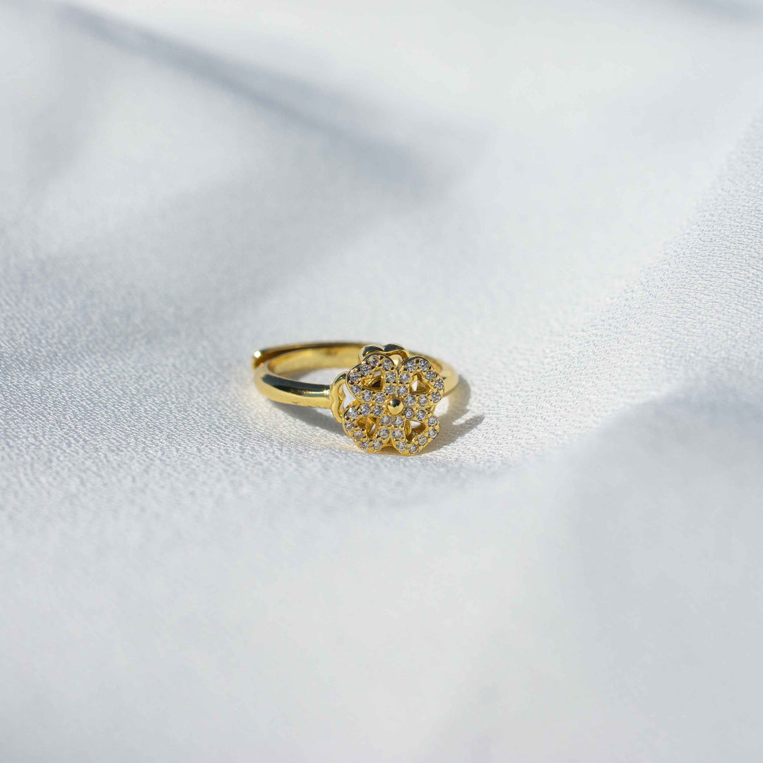 Clover Hearts Ring