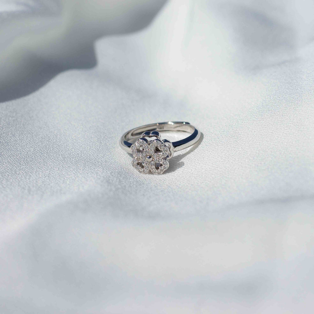 Clover Hearts Ring