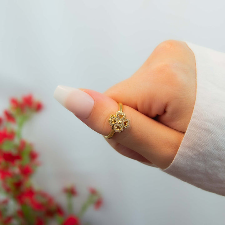 Clover Hearts Ring